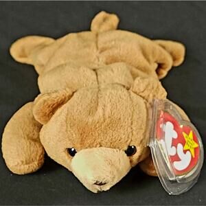 Ty Beanie Baby Cubbie – 1993 PVC Pellets – Tag Errors – Mint